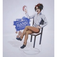 Standee Anime Attack on Titan AOT Mica Model Decorative Figure Levi Eren Hange Mikasa Erwin Smith Be