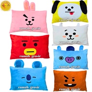 (My Shine Shop) BTS BT21 Cooky Chimmy Koya Shooky Mang RJ Tata Besar Jumbo Doll Pillow