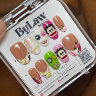 [ByLaw. Nails] Press On Nails Cartoon Pop Artmonkey | Trendy Cute Y2K Aesthetic Character False Nail