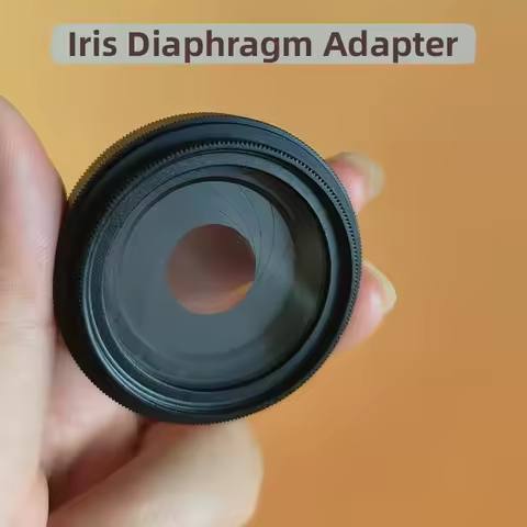 Amplifying Diameter 1.5-26mm Iris Diaphragm Mounting Thread M30 to M37 DIY Retrofit Night Vision Ada