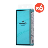 Cheerful AIR-cushion soft deluxe tissue, 4 layers, 1280sheets, 155mmx175 mm, excellent comfort