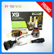Bulb LED H11/H8/H16 ECO9/ECO 9 X9 by 9Nine/9 Nine (3 Colors)