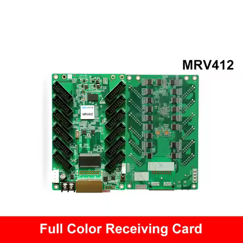 Novastar MRV412 Full Color Large LED Video Screen Receiving Card Cassette 12 HUB75E Ports Interface 