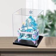 Transparent Acrylic Display Box For LEGO 41168 Aisha Jewelry Box Frozen Storage Case Dustproof Cover