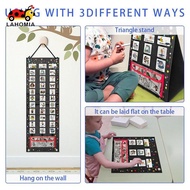 LAHOMIA Visual Schedule for Kids Behavioral Routine Chart Multiuse Wall Planner