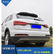 For Audi Q3 Spoiler Audi Q3 2014-2017 ABS Material Car Rear Wing Primer Color Rear Spoiler For Audi 