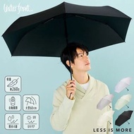日本Waterfront 輕便自動開關縮骨潑水雨傘(黑色）