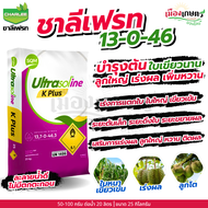 (25กก.) ชาลีเฟรท ปุ๋ยชาลี ปุ๋ย ปุ๋ยเกล็ด 13-0-46 บำรุงผล เพิ่มหวาน เพิ่มน้ำหนัก เพิ่มแป้งเมล็ดข้าว ล