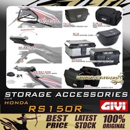 GIVI HONDA RS150R RS150 CR/MF/MV/MRV/HRV/HRX/ZR RACK (W/BRAKE LED, 7KG) / SIDE BOX/BAG HOLDER & ALUM