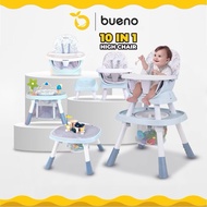 Bueno Grow360 10in1 Multifunction High Chair & Activity Center (6 Months to 25kg)