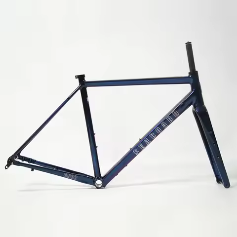 Seaboard Road Bicycle Frame GR02 Gravel Off-Road Disc Brake Aluminum Alloy Frame, 700C Cylinder Shaf