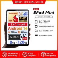 BNCF Bpad Mini 8.4 inch 1920x1200 FHD Tablet Snapdragon 685 Octa-core 8GB RAM 128/256GB ROM Android 