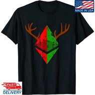 Distressed Eth Tshirt: Christmas Tshirt Traders Holders Eth Coin Tshirts