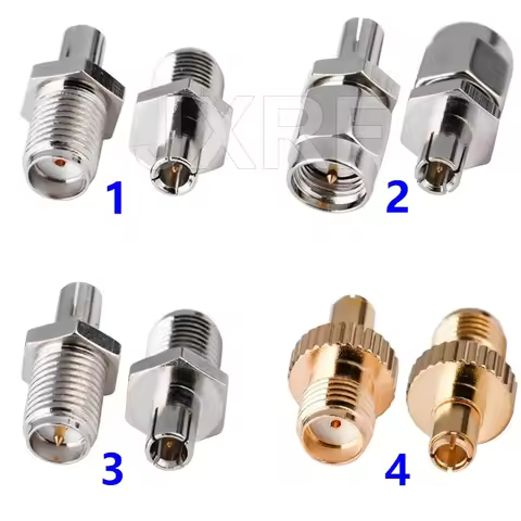 2PCS SMA To TS9 RF Coaxial Adapter SMA Female to TS9 SMA Male to TS9 Aantenna Cable ADdapter