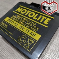 ☄Motolite OM17-12 Rechargeable 12V 17AH Valve Regulated Lead Acid (VRLA) Battery replacement