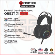 Fantech Orbit HG25 7.1 Virtual Surround Sound Gaming Headphone RGB Lighting Effect Gaming Headset