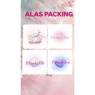 Custom Aesthetic Accessories Packaging Paper free Opp Plastic Packaging Base/ Bracelet Packing Base/