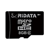 &amp;lt;SUNLINK&amp;gt;Ridata 錸德 8G 8GB TF microSD micro SD SDHC 記憶卡 Class 6 Class6