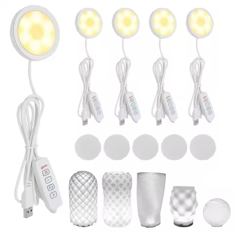 3D Printer Part For Bambu Lab LED Lamp Kit 001 DIY Model Hardware Without Shell Warm White DC 5V 3D 