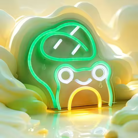 Chi-buy LED Neon Frog USB Powered Neon Signs Decor Lamp Signs Birthday Gift Wall Art For Bedroom Roo