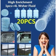 Cleaning Tools Car Windscreen Window Solid Cleaner Wash Tab Glass Effervescent Tablet Wiper