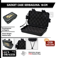 18cm Multipurpose Gadget Storage Box - Foam Gadget Case/