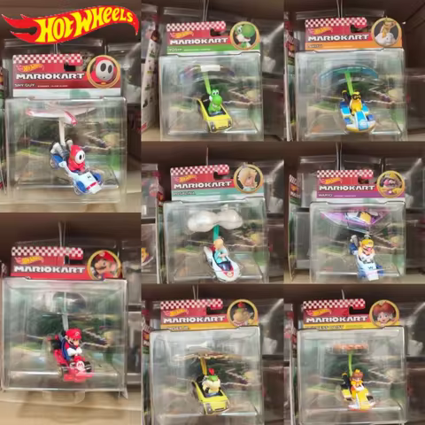 Hot New Wheels Premium The Super Mario Bros Movie Kart Wario Luigi Plumber Van Koopa Troopa Toad Don