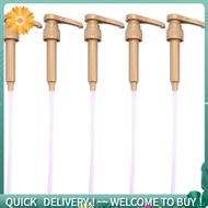 5 Pcs Coffee Milk Tea Dispenser Syrup Pump Black Liquid Dispenser for  Syrup 8Ml Juice Bottle Dispen