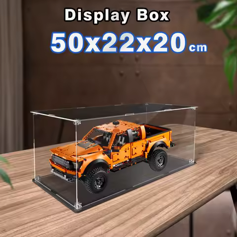 Acrylic display box for lego 42126 display case for Raptor F-150 building block dustproof clear mode