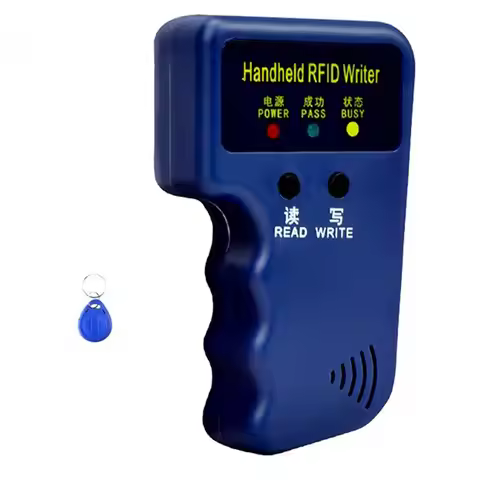[NEW!A25P】 125Khz RFID Card Reader +1 Keyfobs Kit Copier Writer Duplicator Programmer ID Card Copy E