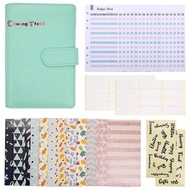 A6 Binder Budget Cash Envelopes, Budget Planner Organizer System for Budgeting and Saving Suitable for Any Occasion B