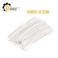 Solder resistor 0805-0.33R 1% 2.0x1.2mm (Bag of 50)