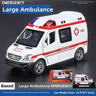 Large Sound and Light Ambulance Toy Car