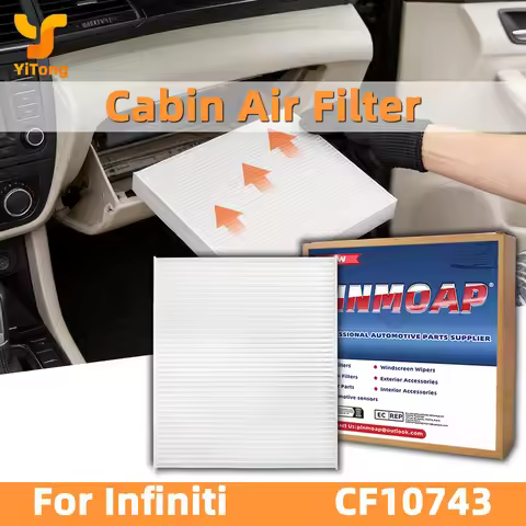 Yitong Car Air Conditioner Filter Cabin Removes PM2.5 Pollen Allergen Fit For Infiniti EX35 FX50 G25