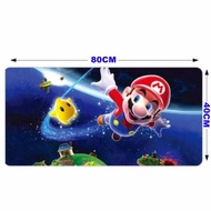Mario 80 x 40 x 0.2cm Gaming Mat Non-slip Anti Fray Stitching Mouse Pad (7-2)