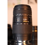 Canon Sigma 70-300mm f/4-5.6 Lens APO Macro Super for Canon ef (98%)