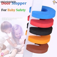 HGOUGV656Z6 4PCS Door Stopper Door Clip Foam Home Security Finger Protector