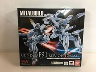 METAL BUILD Gundam F91 MSV Option Set 機動戰士高達 F91