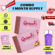 COMBO 1 MONTH SUPPLY QUINNS PEACH FLAVOUR ✨