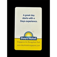 Hotel Card Amenities Travel Card/