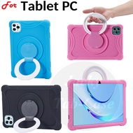 Universal style Soft Silicon Case 360 Rotating Multi Angle Stand Cover For Tablet PC (Length*width: 24cm*16cm/9.4in*6.3in) 9.7 10.1 10.5 10.9 11.5 11.8 inches Android 10 11 12 13