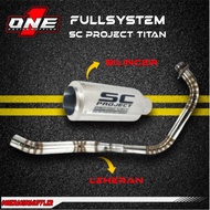 Minerva Thunder R15 V3 Vixion 150 Sc Project Old Full System Exhaust