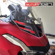 ADV 160 VISOR STICKER ADV 160 WINDSHIELD STICKER RESIN