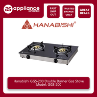 Hanabishi GGS-200 Double Burner Gas Stove