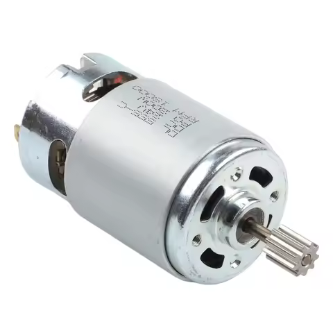 555 24V Motor DL 555-C For Children's Electric Cars With High Speed And Power Gear Options 9T And 10