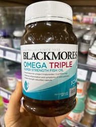 現貨 Blackmores 三倍強效深海魚油 150粒 Omega Triple Super Strength Fish Oil 150 Capsules 9300807287415
