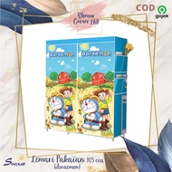 LEMARI PAKAIAN PLASTIK LEMARI BAJU ANAK / LEMARI KARAKTER 3D PORTABLE MULTIFUNGSI / LEMARI SERBAGUNA
