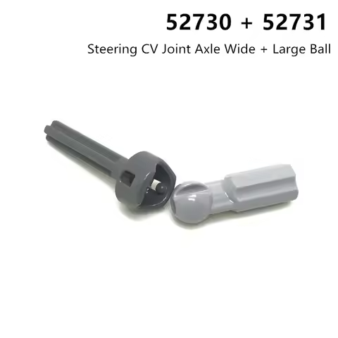 Buildings Blocks 52730 + 52731 Steering CV Joint Axle Wide + Large Ball Collections Bulk Modular GBC