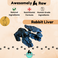 Dehydrated Rabbit Liver Air Dried Rabbit Liver Dog Snack Treats 狗零食 风干兔肝 手工零食 手工宠物零食 天然零食 宠物风干零食