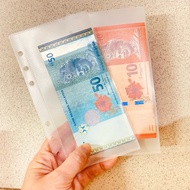 A6 Personal Clear Cash Envelope